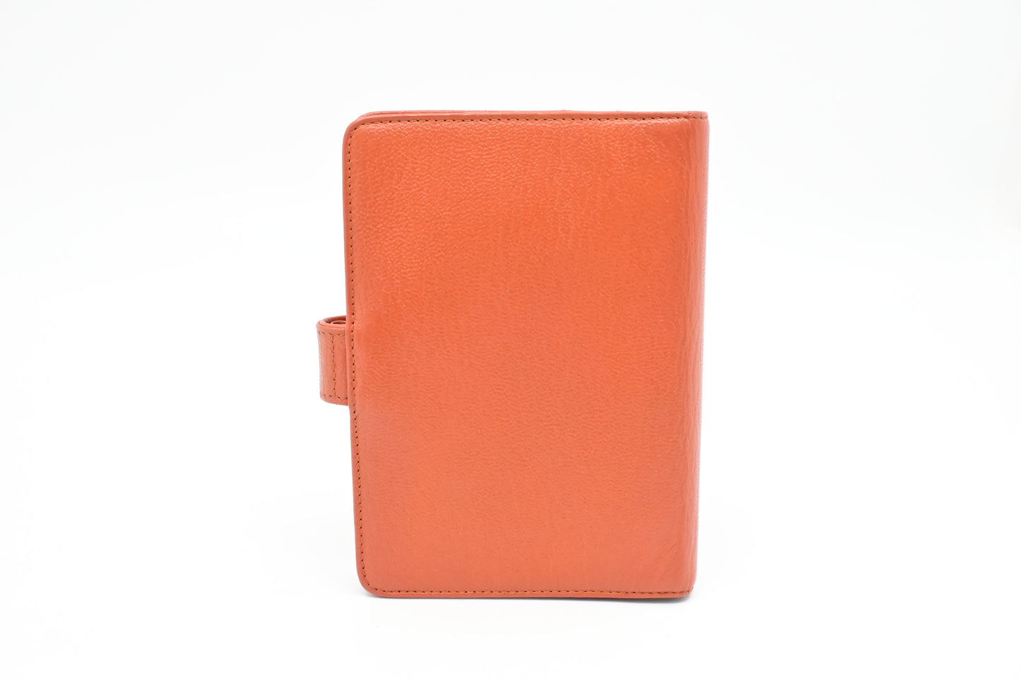 Chanel Agenda PM in Orange Leather
