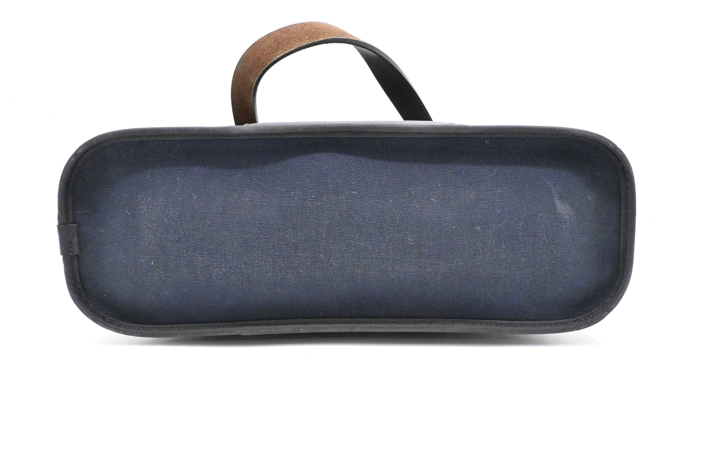 Hermes Cabag Elan PM in Navy Blue Canvas