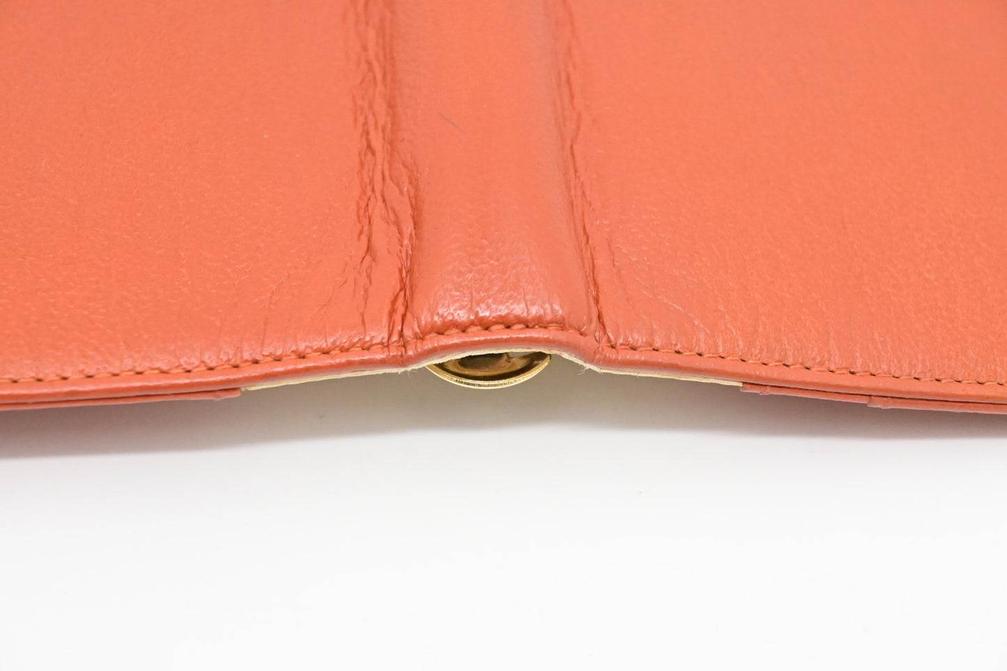Chanel Agenda PM in Orange Leather
