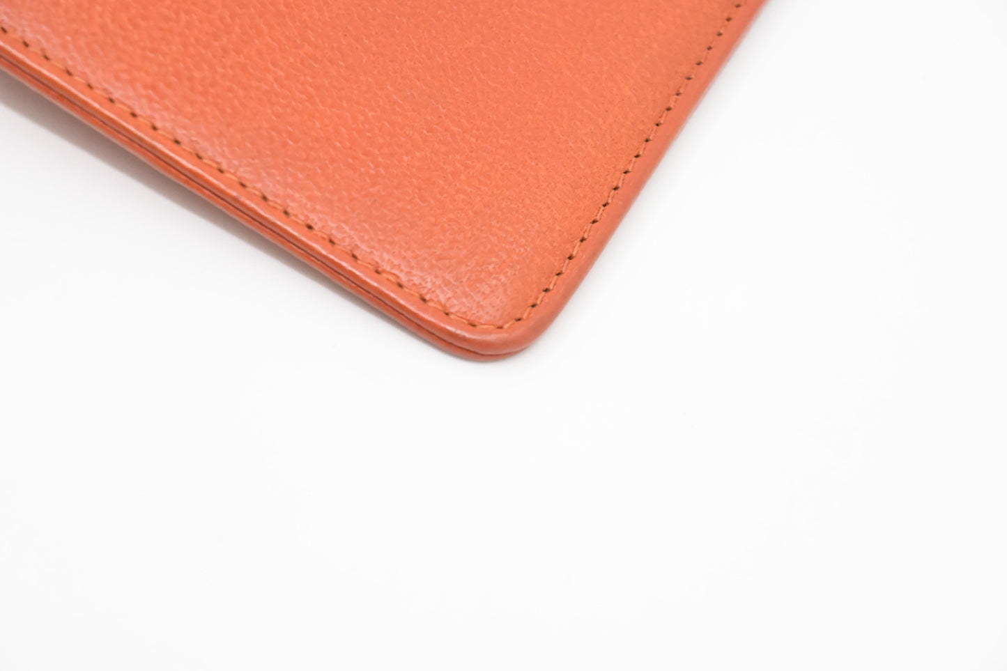 Chanel Agenda PM in Orange Leather