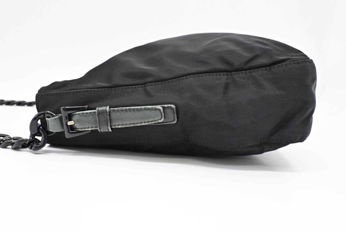 Prada Sholder Bag in Black Nylon