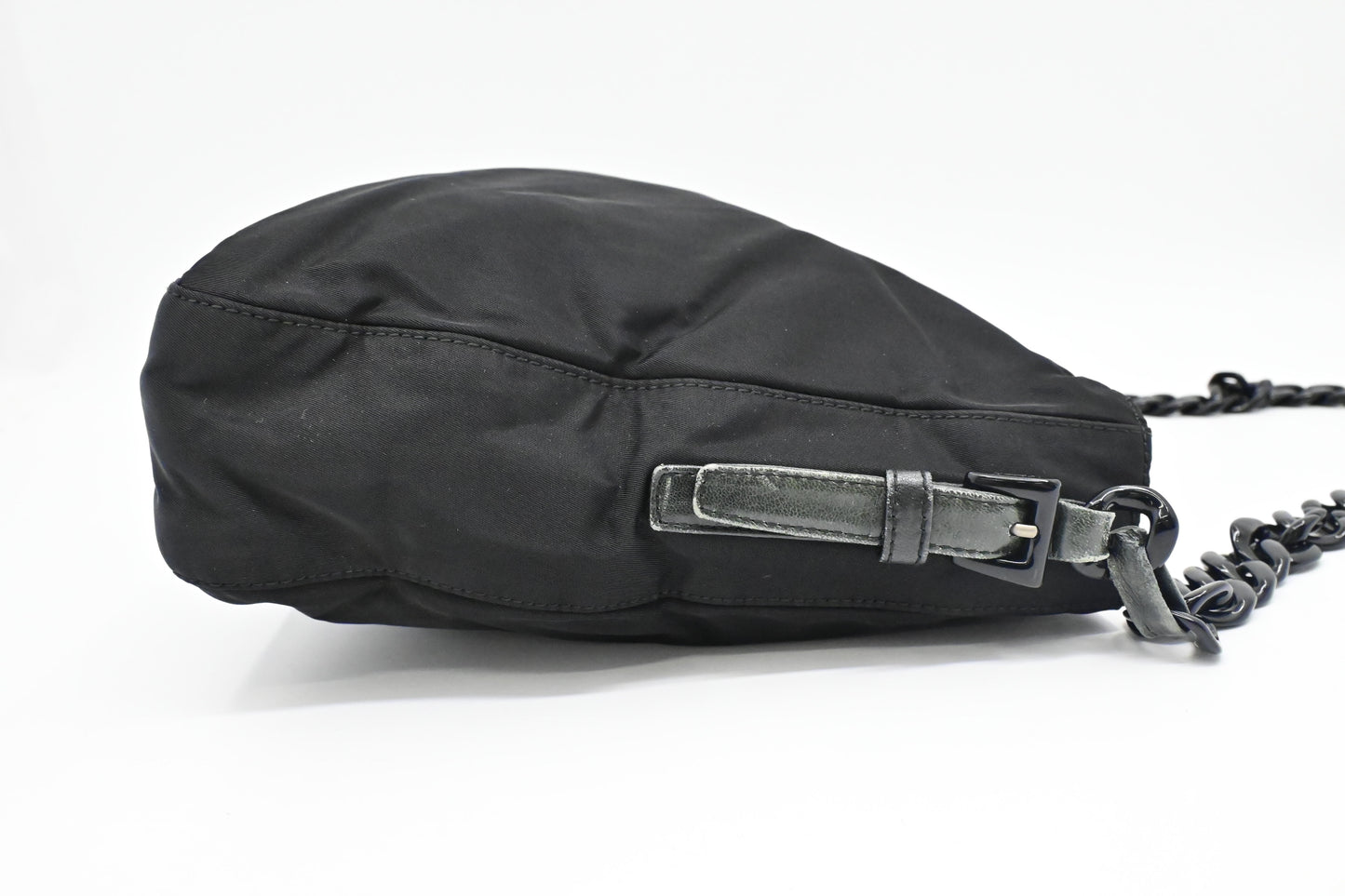 Prada Sholder Bag in Black Nylon