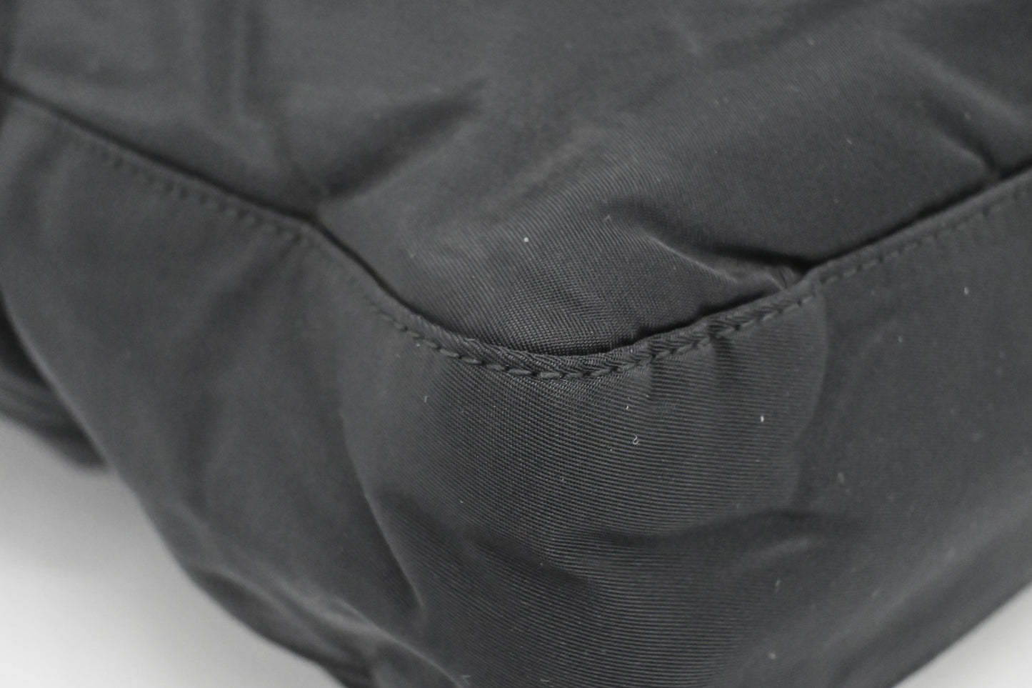 Prada Sholder Bag in Black Nylon