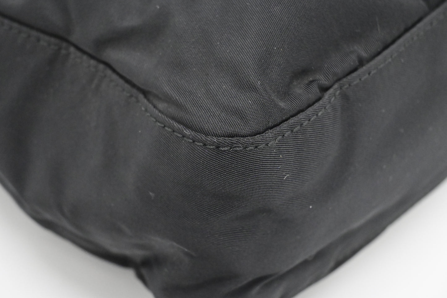 Prada Sholder Bag in Black Nylon