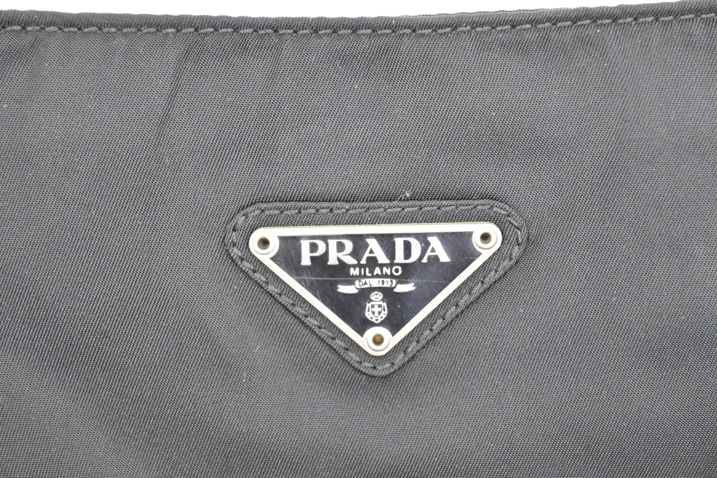 Prada Sholder Bag in Black Nylon