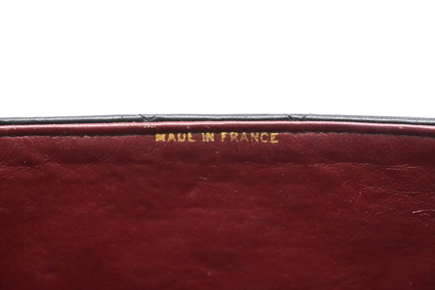 Chanel Round Flap in Black Matelassé Leather