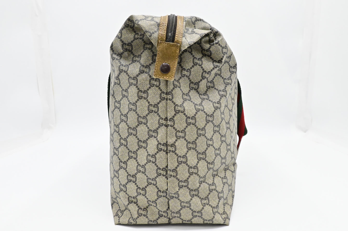 Gucci Plus Zipped Travel Bag in GG Plus Coated Canvas
