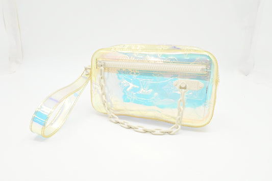 Louis Vuitton Olga Wristlet in Prism PVC