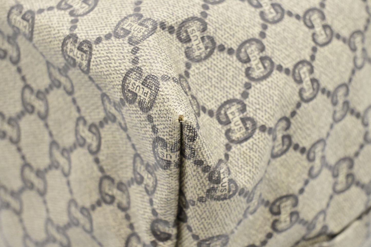 Gucci Plus Zipped Travel Bag in GG Plus Coated Canvas