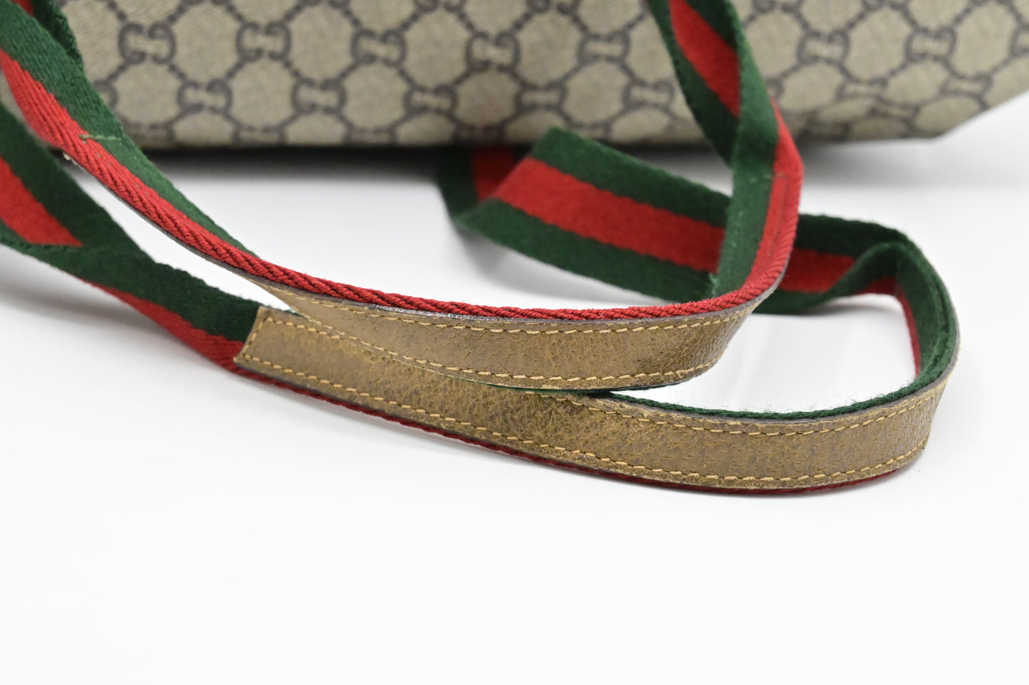Gucci Plus Zipped Travel Bag in GG Plus Coated Canvas