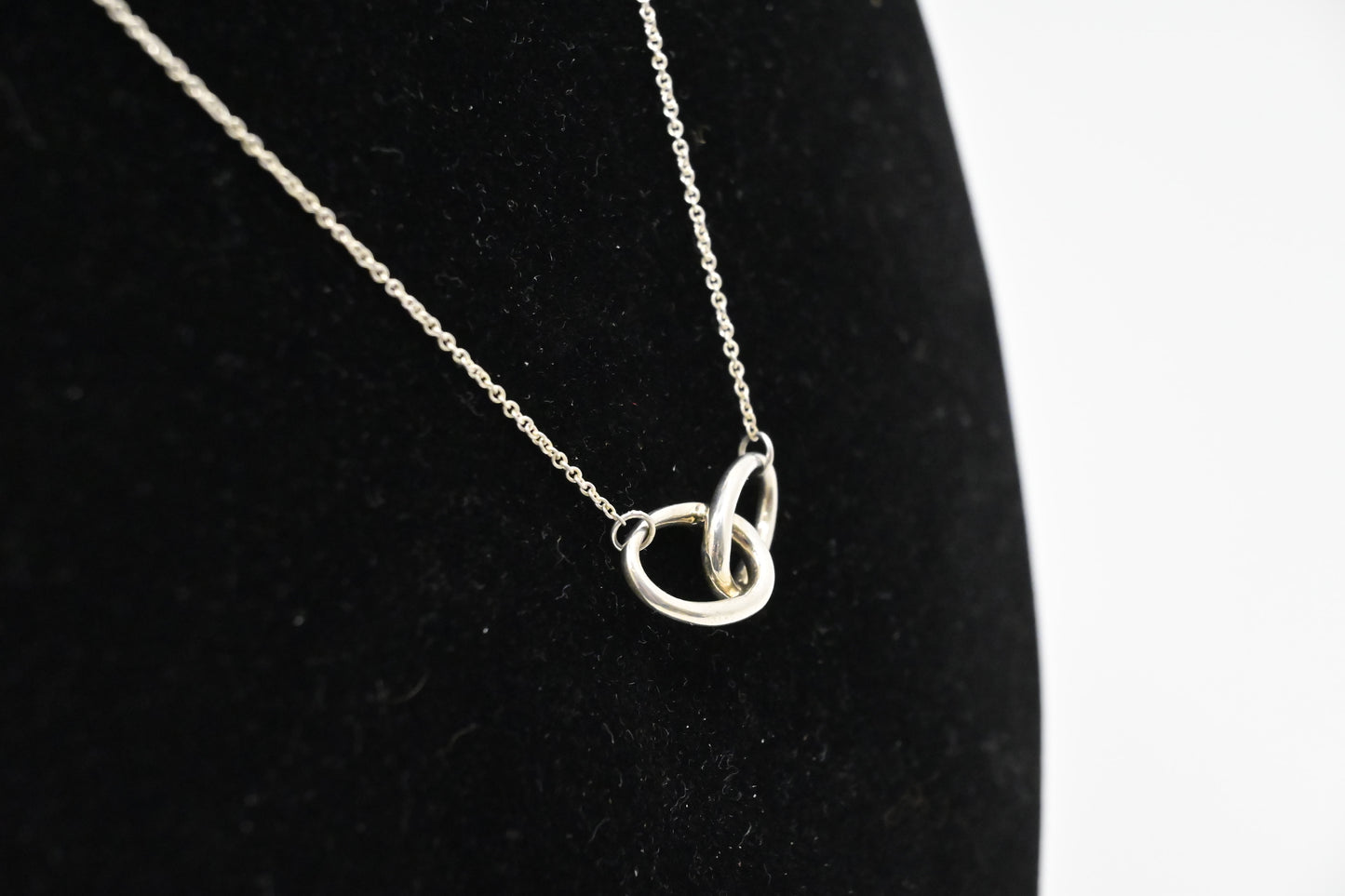 Tiffany & Co. Necklace Double Loop in Sterling Silver