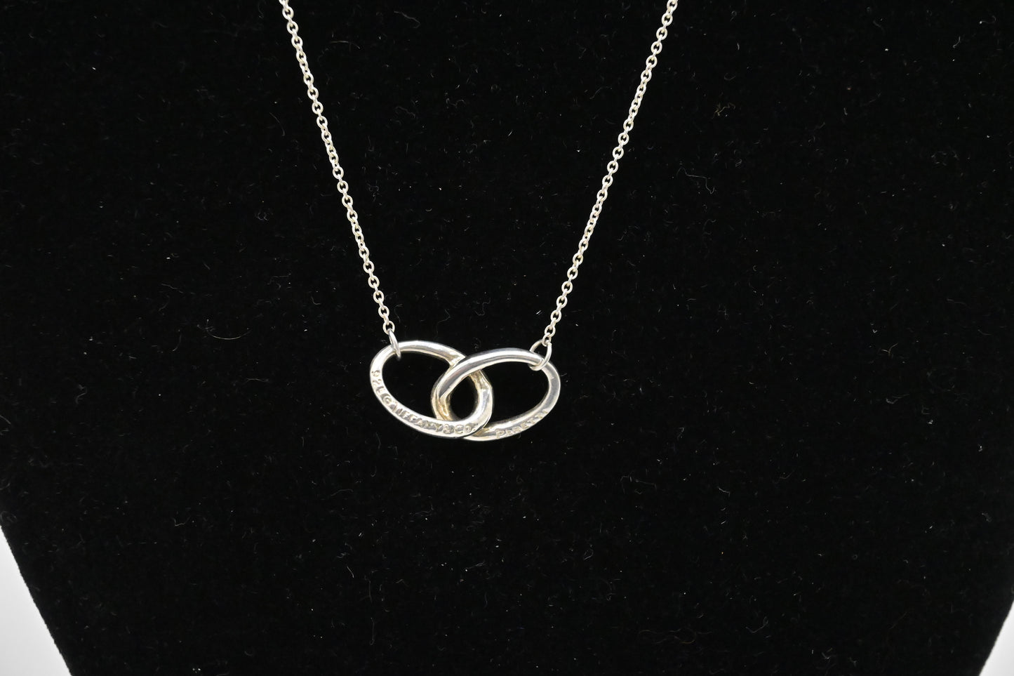 Tiffany & Co. Necklace Double Loop in Sterling Silver
