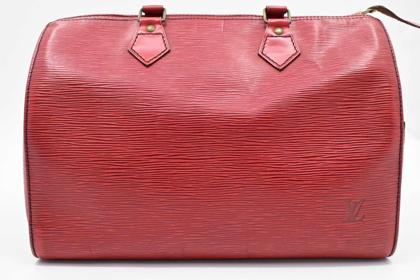 Louis Vuitton Speedy 30 in Red Epi Leather