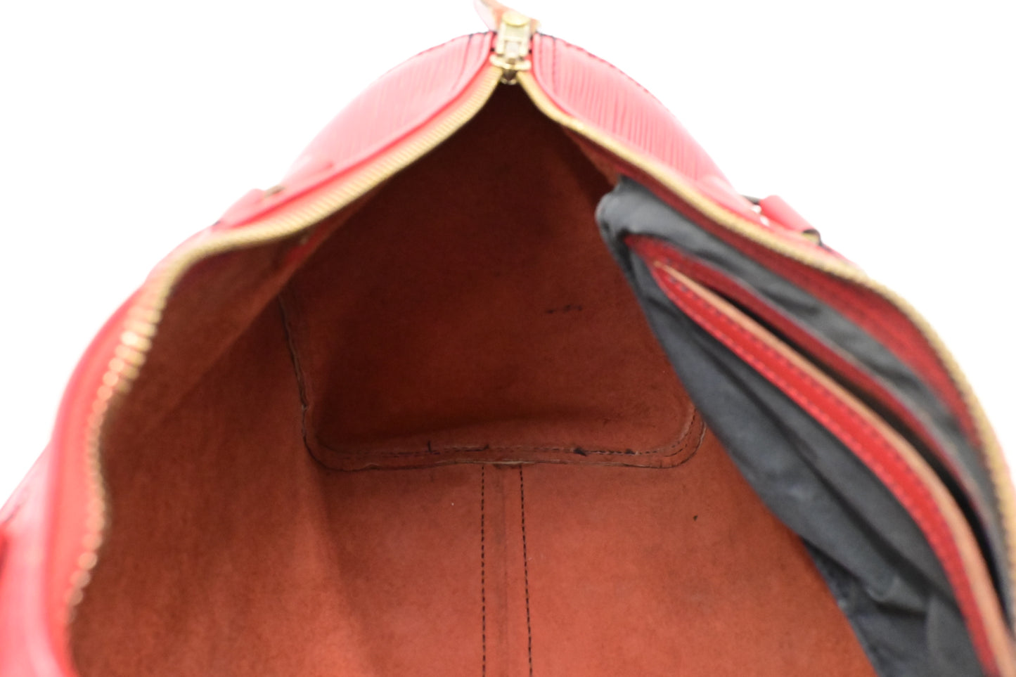 Louis Vuitton Speedy 30 in Red Epi Leather