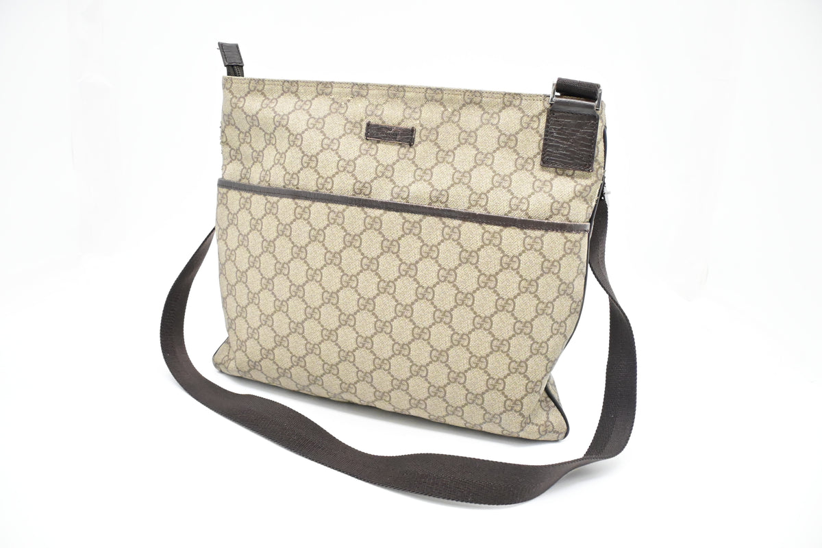 Gucci Square Crossbody in GG Supreme Canvas