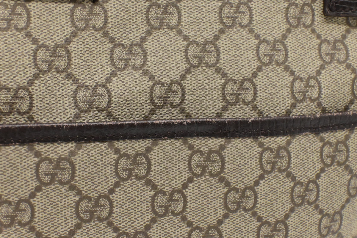Gucci Square Crossbody in GG Supreme Canvas