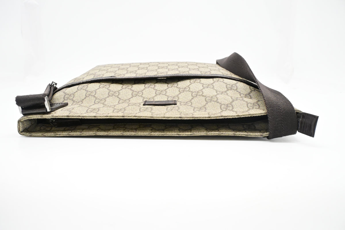 Gucci Square Crossbody in GG Supreme Canvas