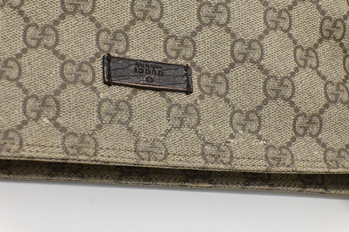 Gucci Square Crossbody in GG Supreme Canvas