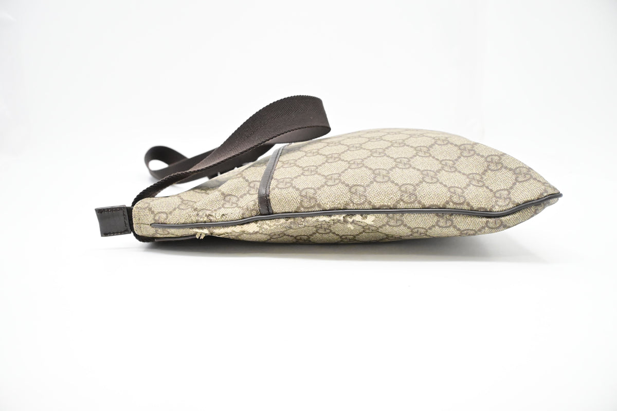 Gucci Square Crossbody in GG Supreme Canvas