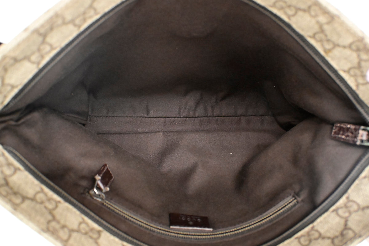 Gucci Square Crossbody in GG Supreme Canvas