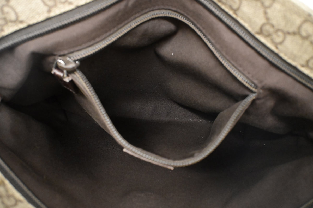 Gucci Square Crossbody in GG Supreme Canvas