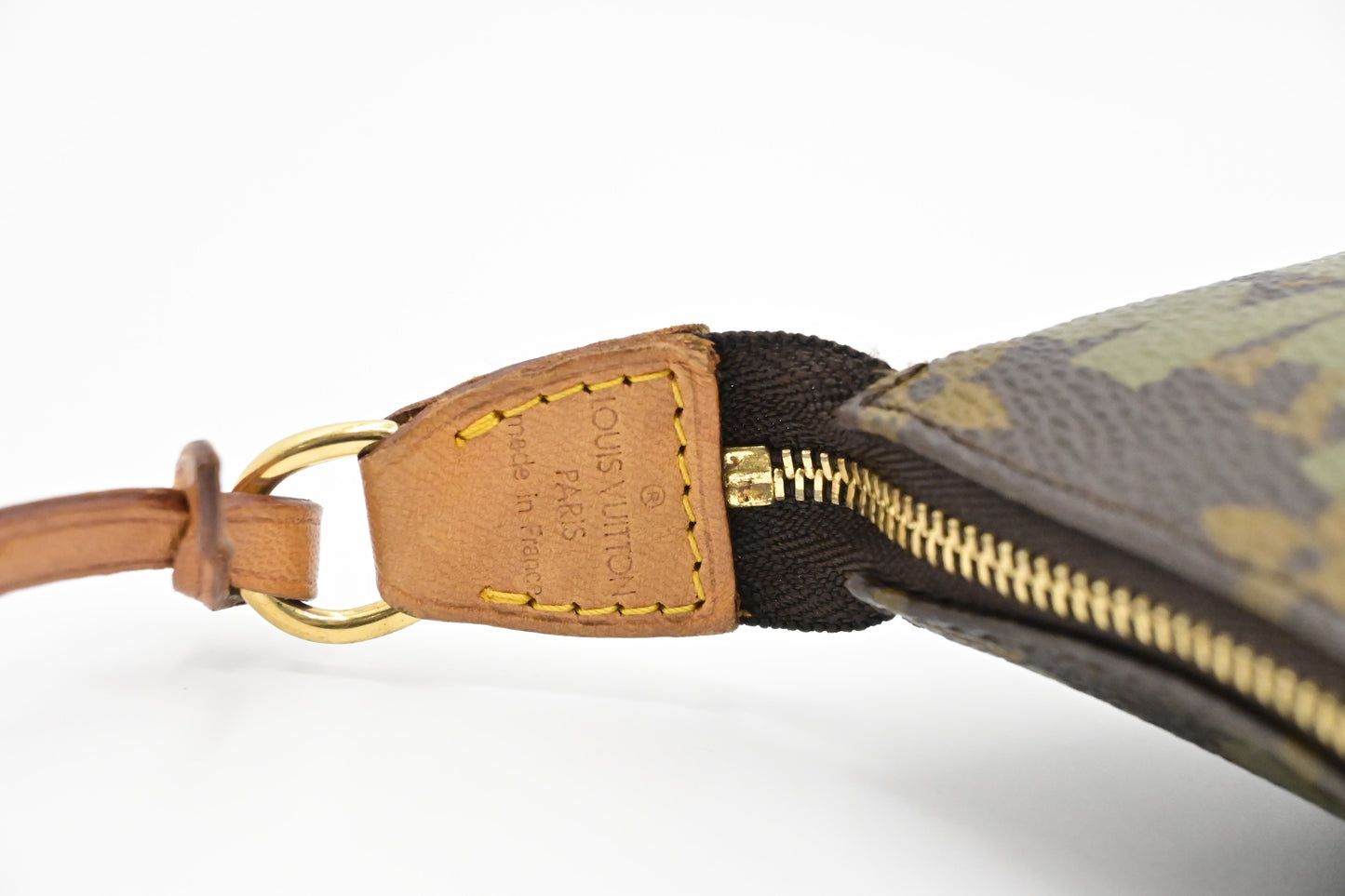 Louis Vuitton x Stephen Sprouse Pochette Accessoires in Green Graffiti Monogram Canvas