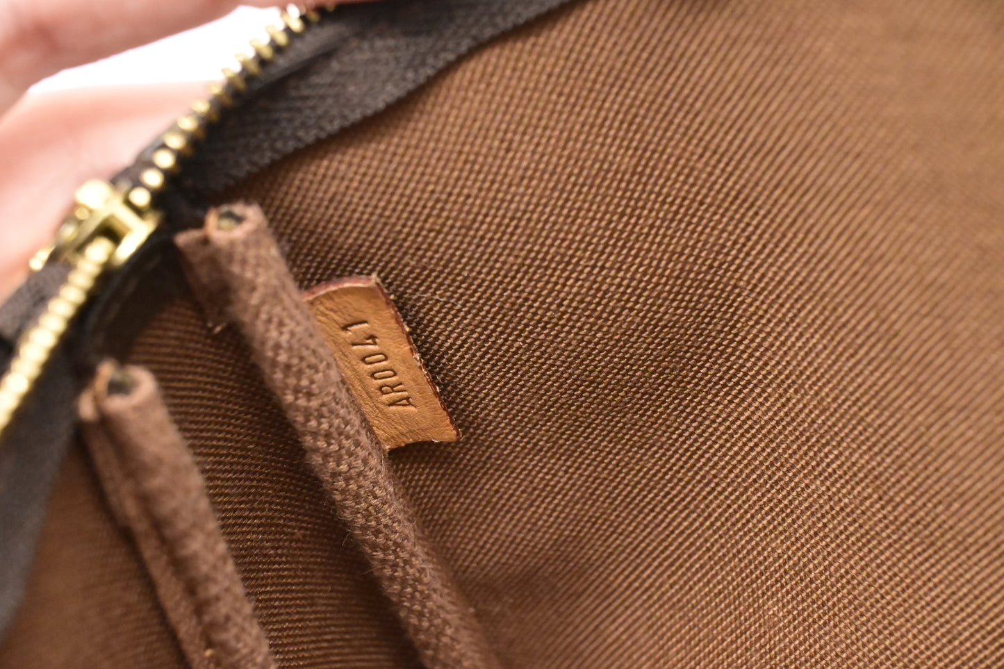 Louis Vuitton x Stephen Sprouse Pochette Accessoires in Green Graffiti Monogram Canvas