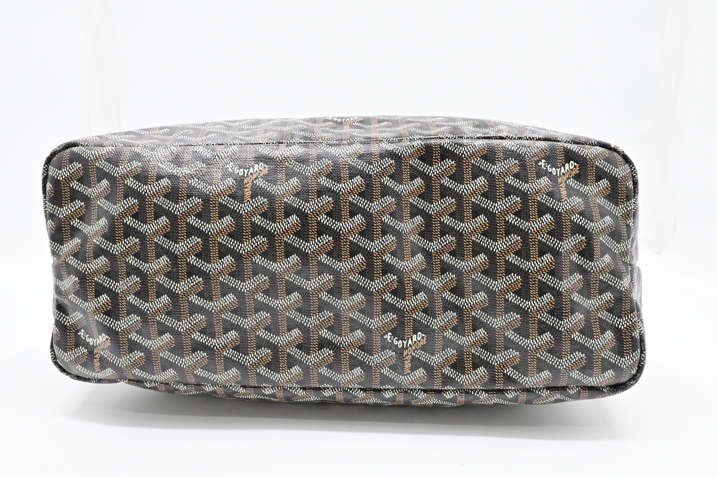 Goyard Saint Louis PM in Black Goyardine Canvas