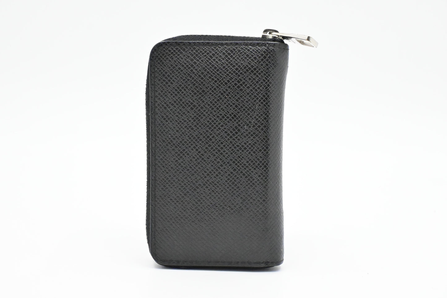 Louis Vuitton Zippy Coin Case in Black Taiga Leather