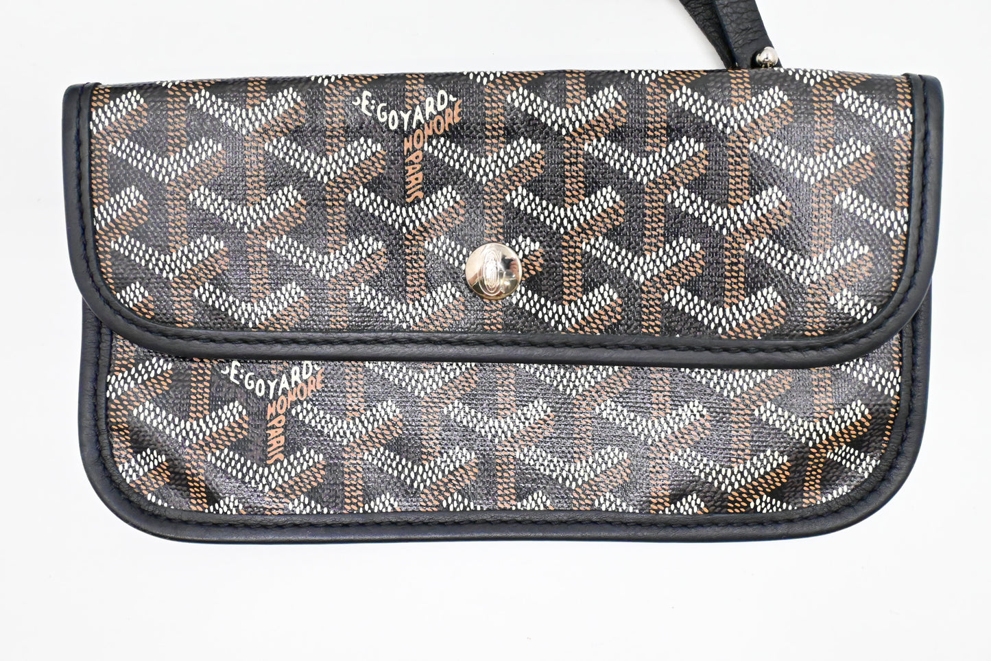 Goyard Saint Louis PM in Black Goyardine Canvas