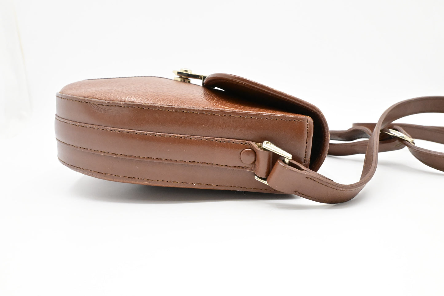Burberry Crossbody Bag in Brown Leather