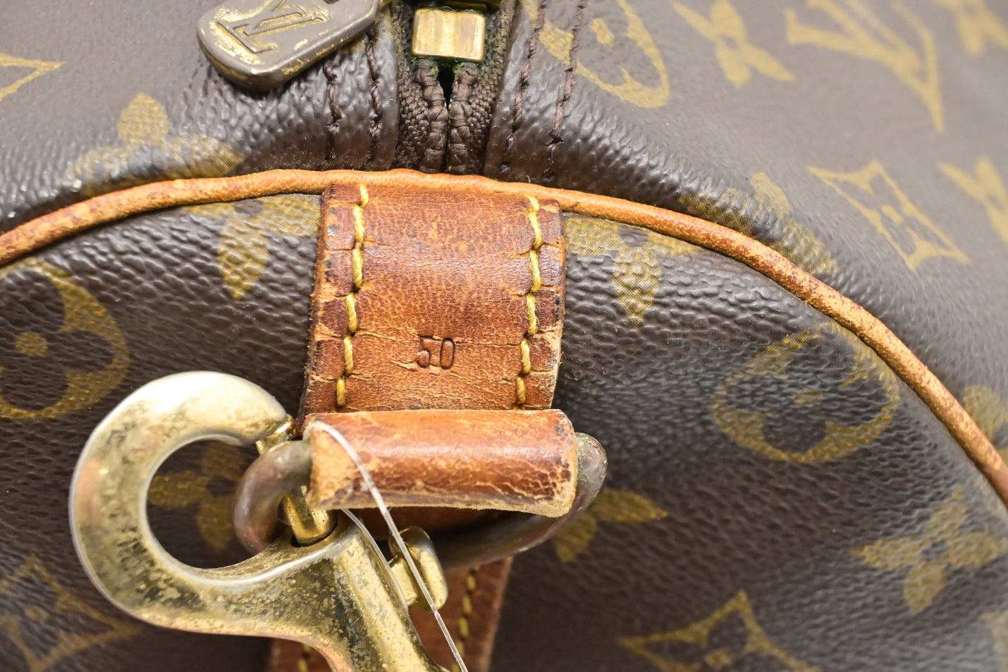 Louis Vuitton Keepall 50 Bandouliere in Monogram Canvas