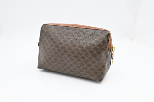 Celine Pouch in Macadam Canvas
