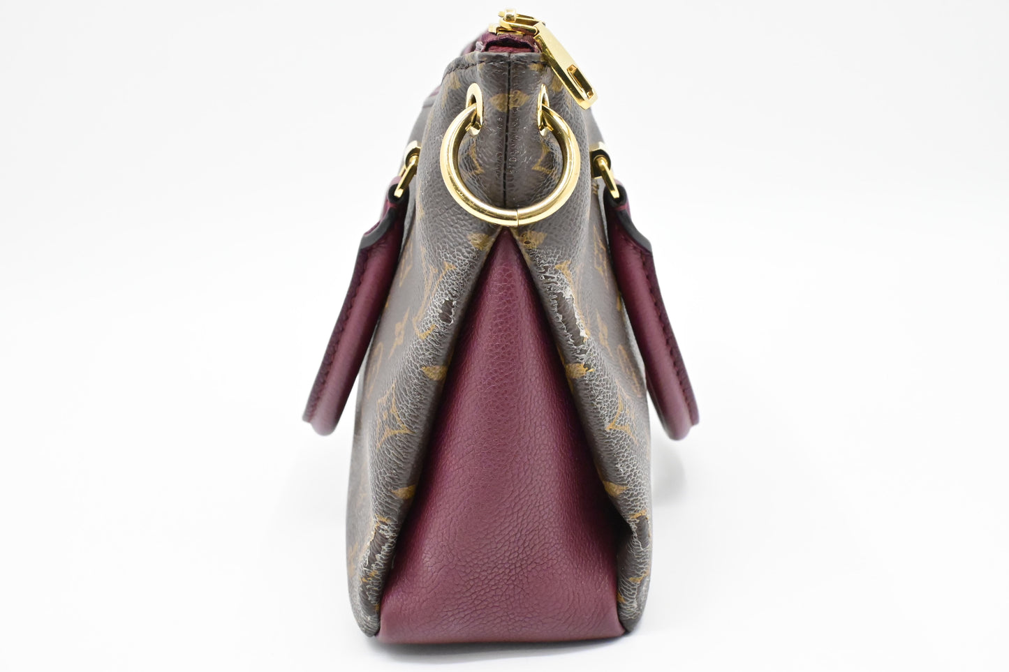 Louis Vuitton Pallas BB in Monogram Canvas & Raisin Leather