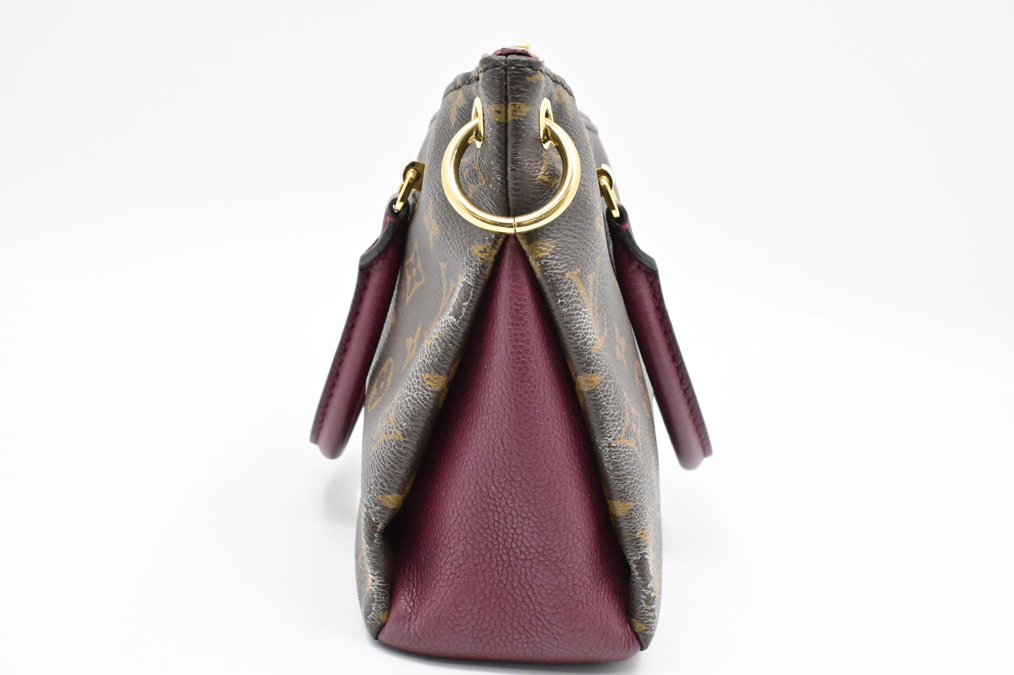 Louis Vuitton Pallas BB in Monogram Canvas & Raisin Leather