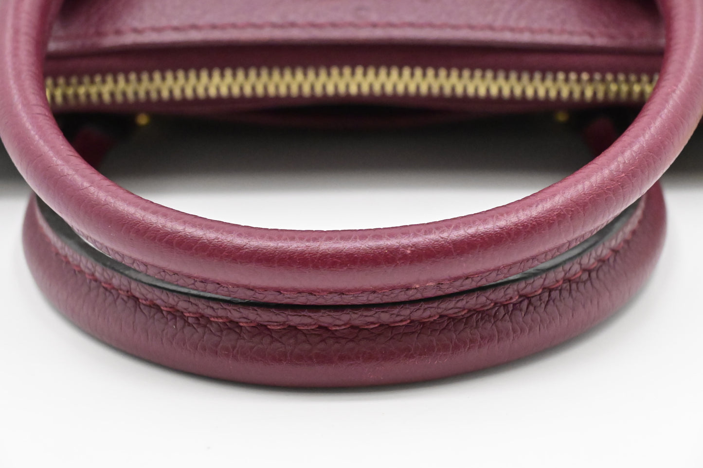 Louis Vuitton Pallas BB in Monogram Canvas & Raisin Leather