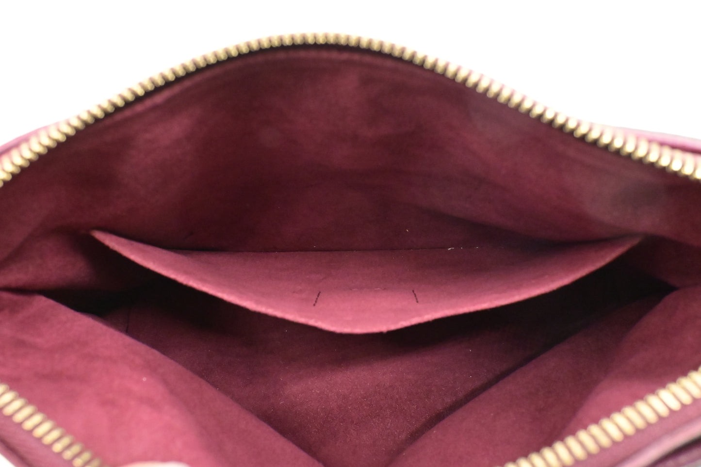 Louis Vuitton Pallas BB in Monogram Canvas & Raisin Leather