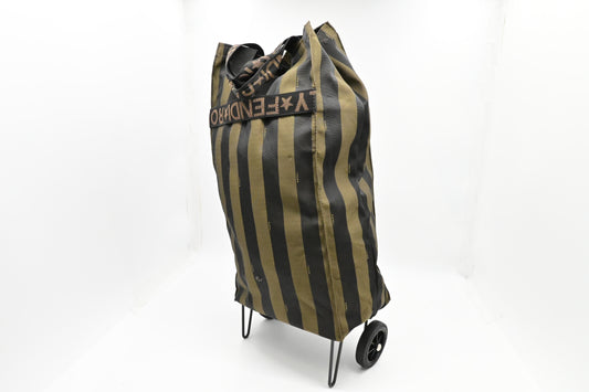 Fendi Foldable Jolly Trailer Bag in Pequin Canvas
