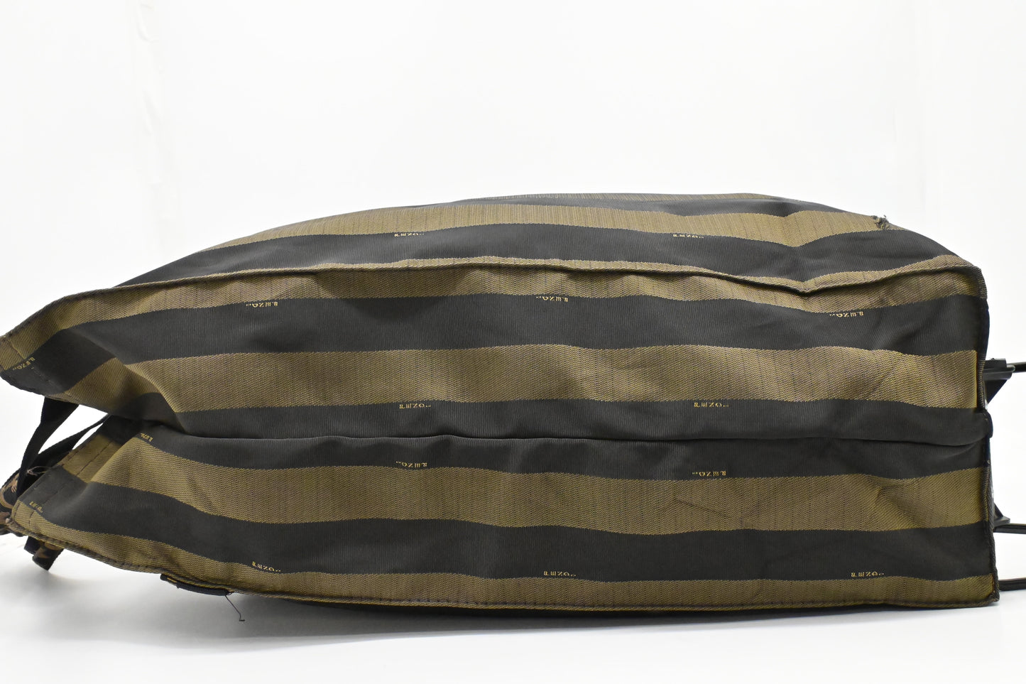 Fendi Foldable Jolly Trailer Bag in Pequin Canvas