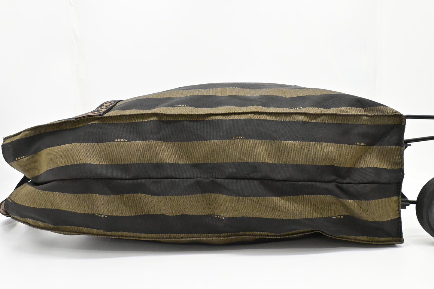 Fendi Foldable Jolly Trailer Bag in Pequin Canvas