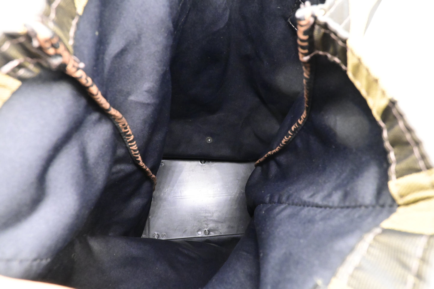 Fendi Foldable Jolly Trailer Bag in Pequin Canvas