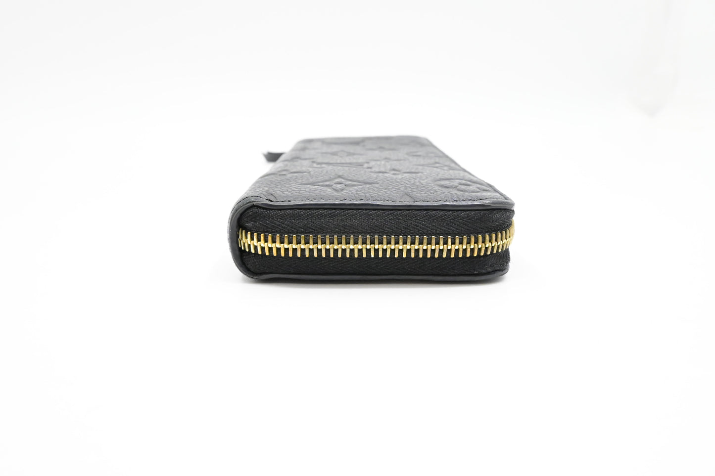 Louis Vuitton Clemence Wallet in Noir Empreinte Leather