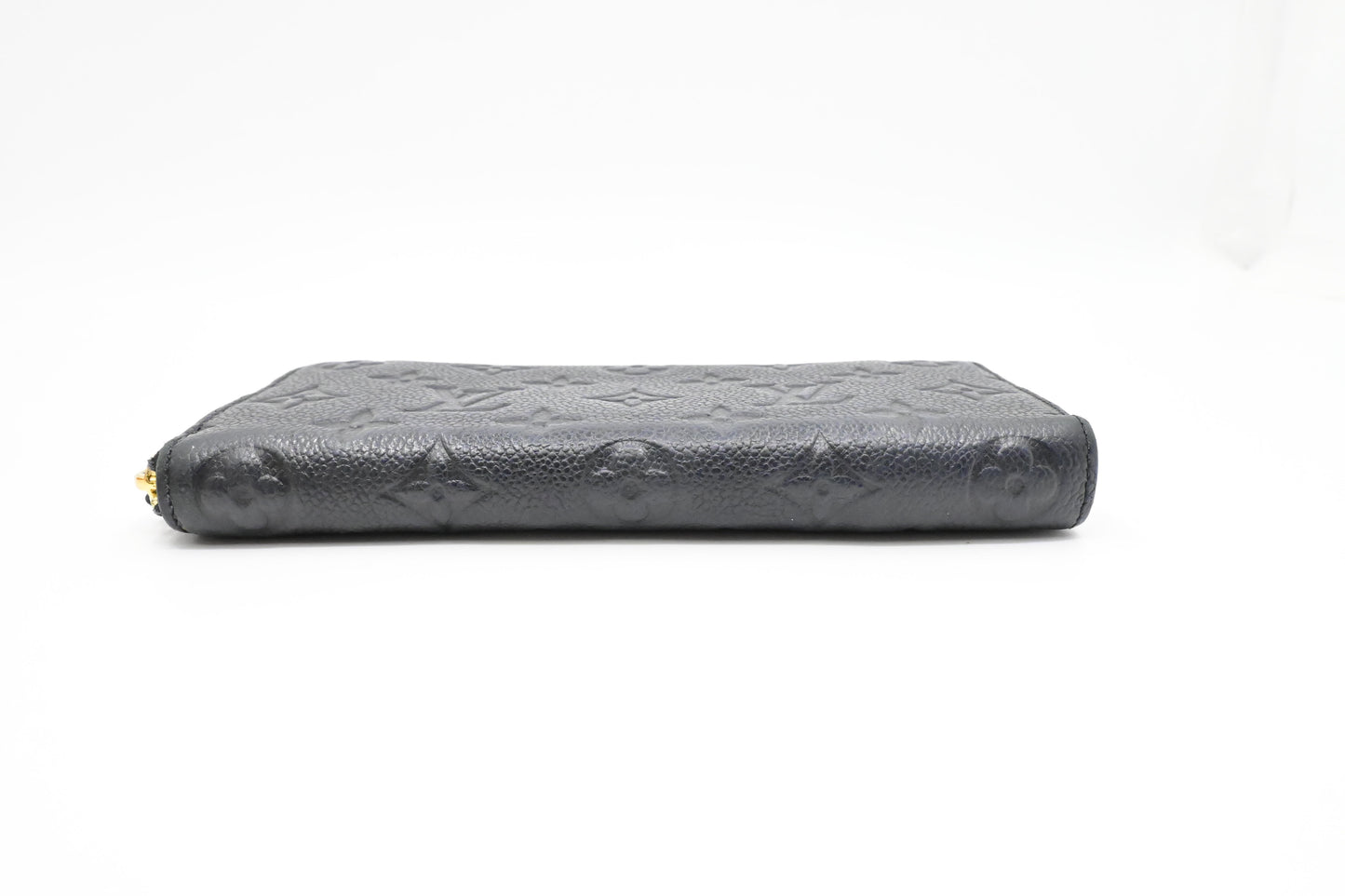 Louis Vuitton Clemence Wallet in Noir Empreinte Leather