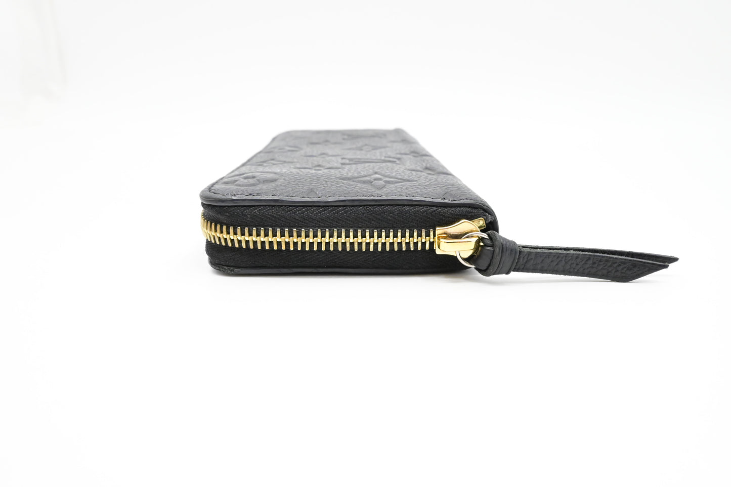 Louis Vuitton Clemence Wallet in Noir Empreinte Leather