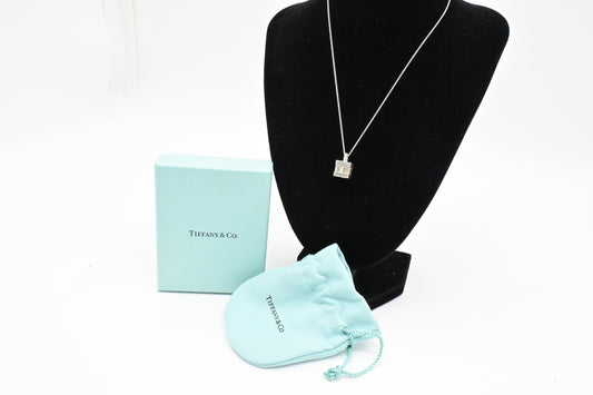 Tiffany & Co. Atlas Padlock Necklace in Sterling Silver
