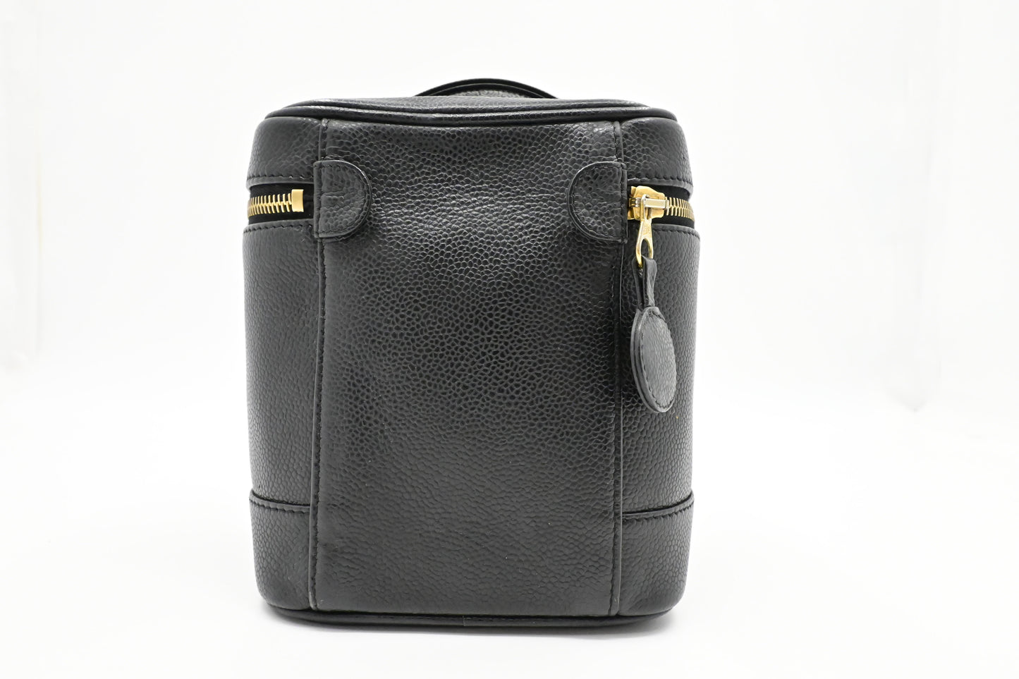 Chanel Vanity Bag in Black Caviar Leather