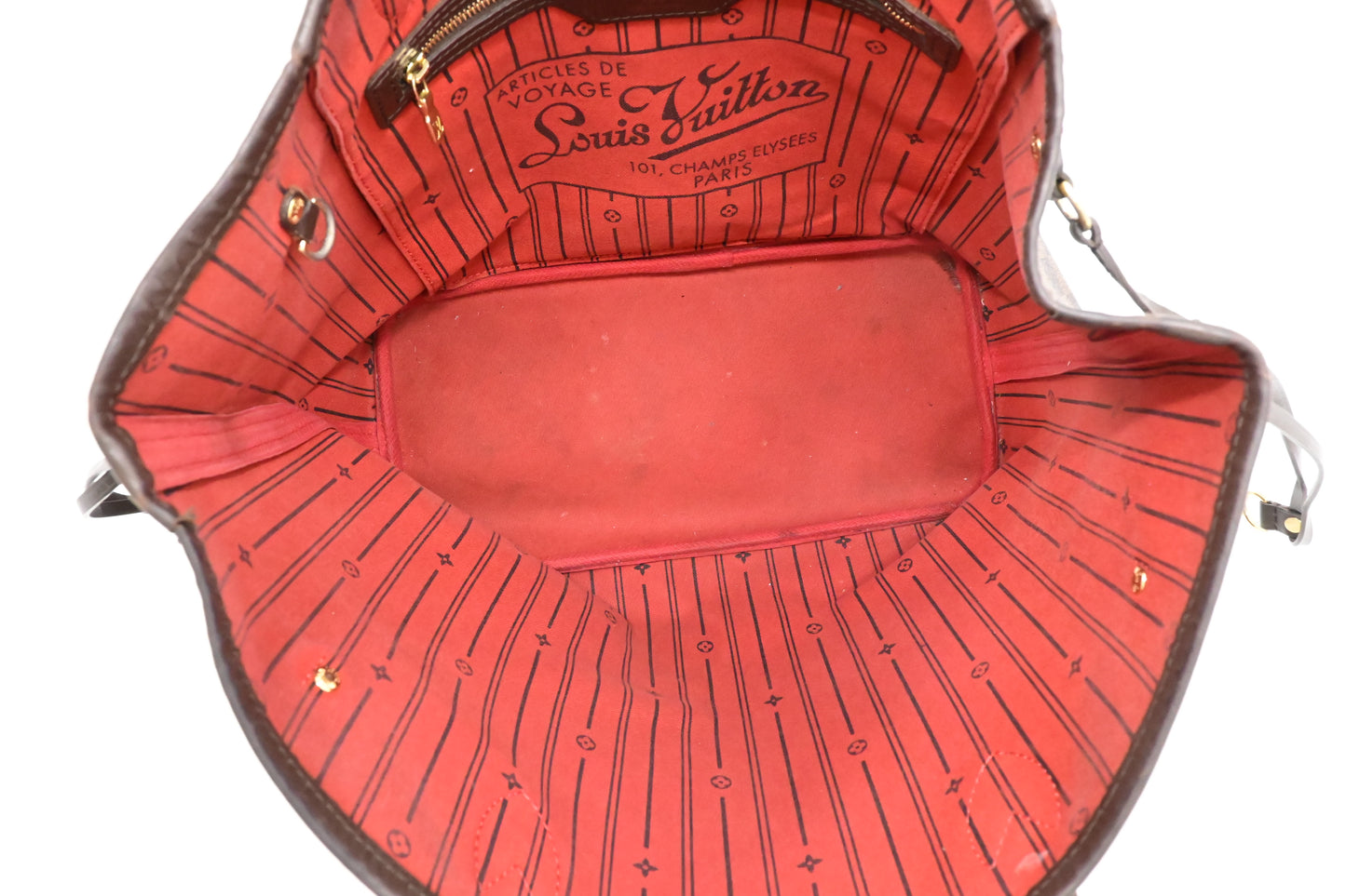 Louis Vuitton Neverfull MM in Damier Ebene Canvas