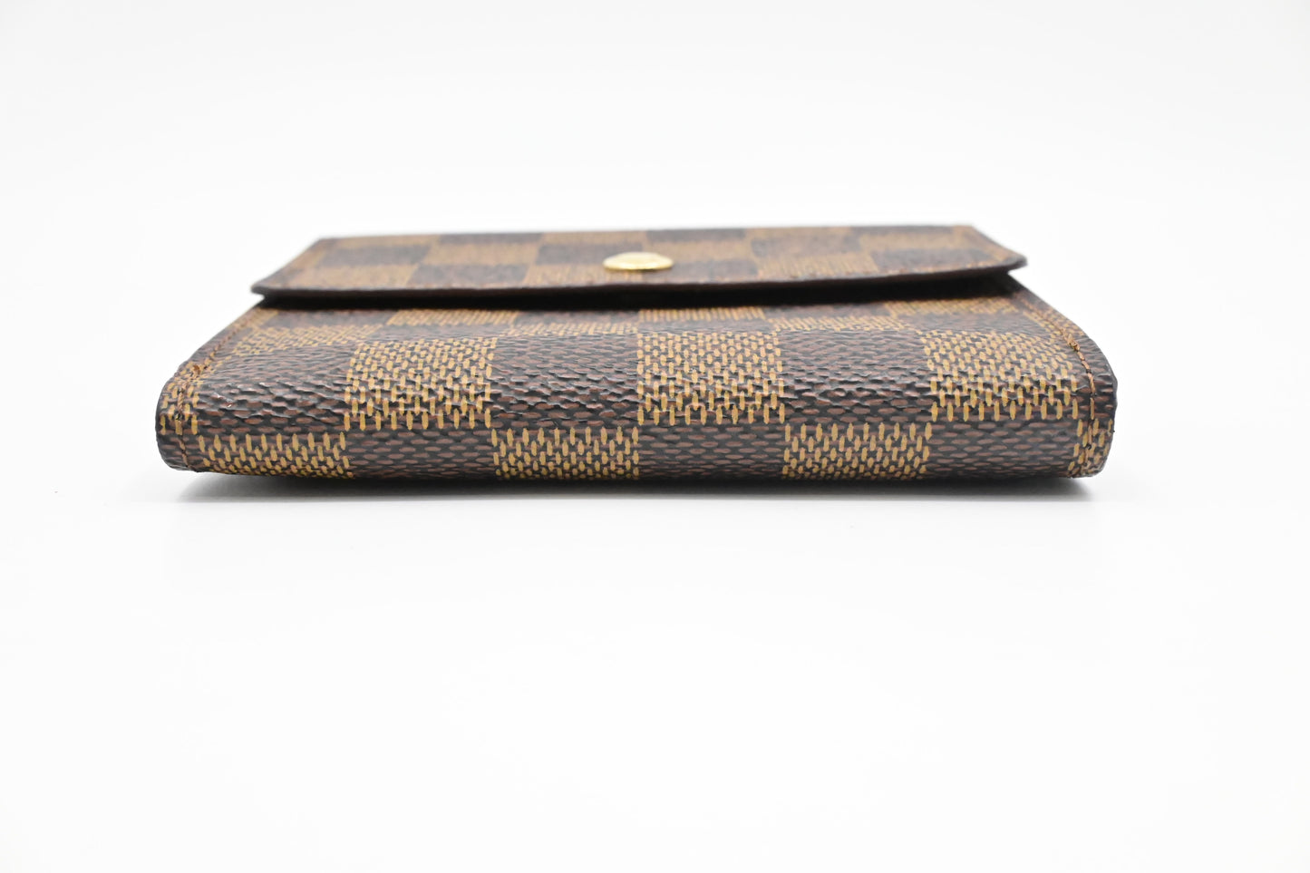 Louis Vuitton Elise Wallet in Damier Ebene Canvas