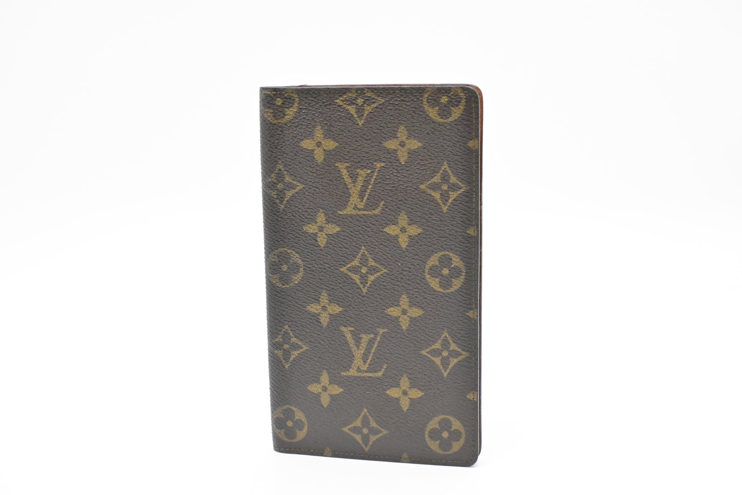 Louis Vuitton Vertical Bifold Wallet in Monogram Canvas