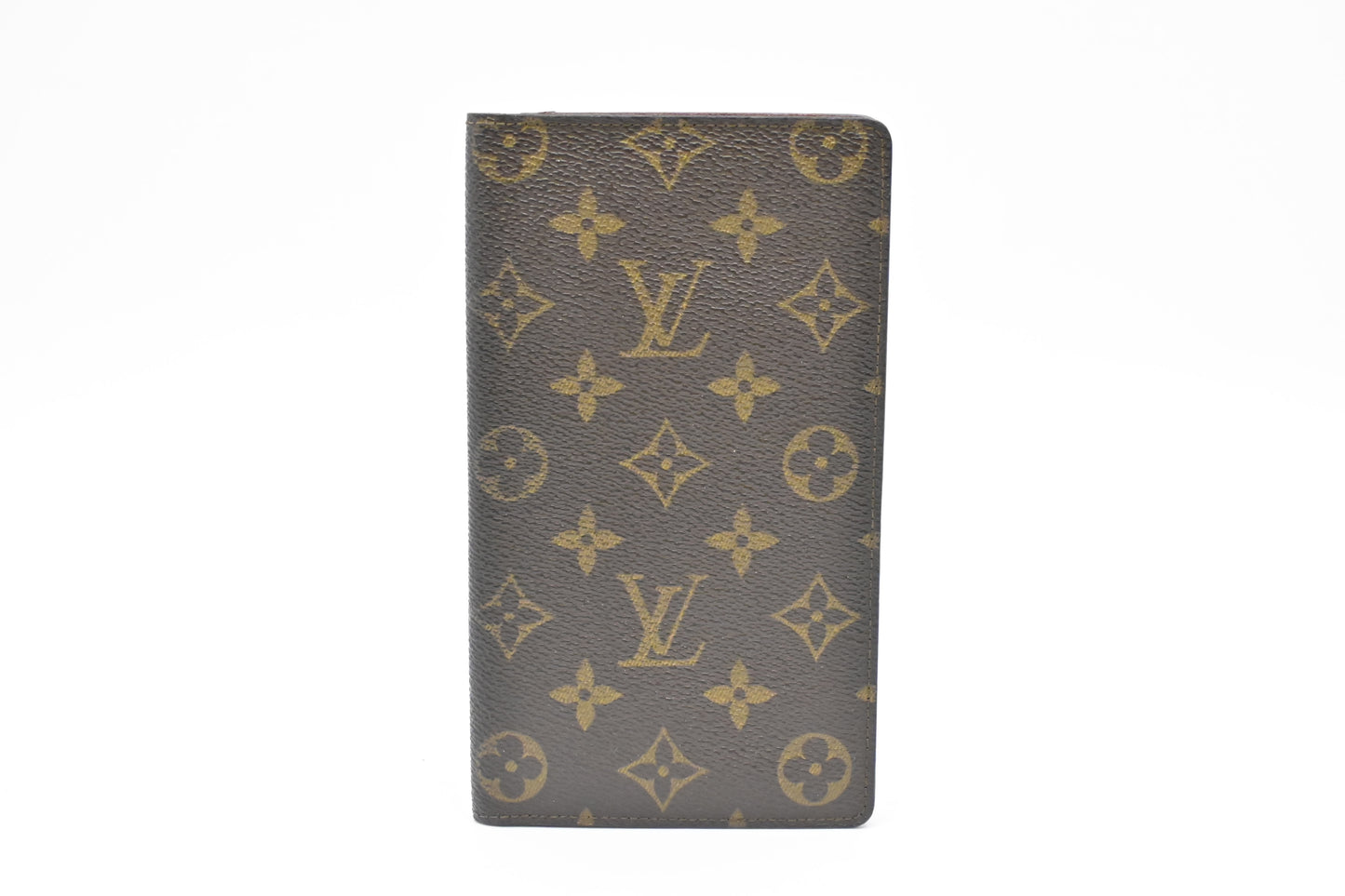 Louis Vuitton Vertical Bifold Wallet in Monogram Canvas